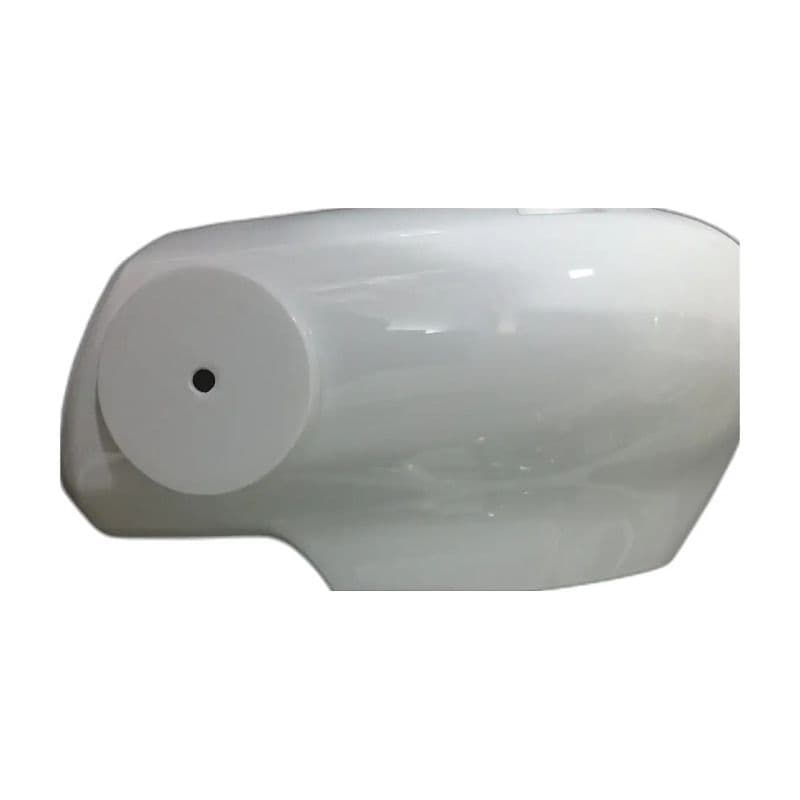 Cubre Barral Derecho Blanco Perlado Corven Mirage 22 Orig.