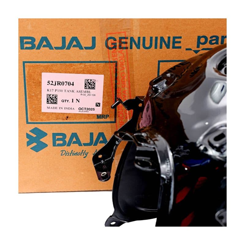 Tanque De Combustible Negro Bajaj P150 Original