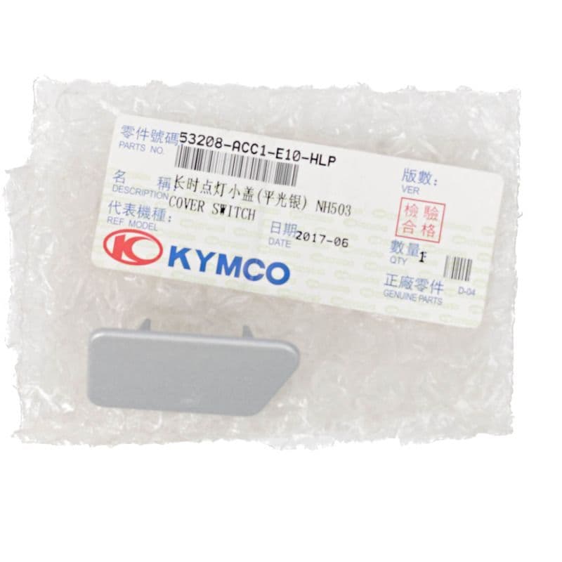 Cubierta Lat. Der. Manillar Blanco Per. Kymco Newpeoples150
