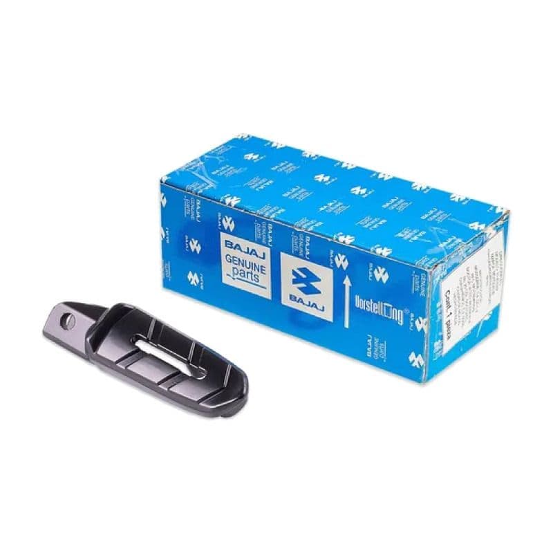 Pedalín Izquierdo Acompañante Negro Mate Dominar 400 Bajaj