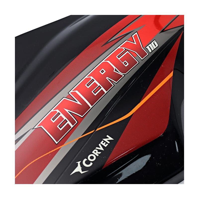 Carenado Lat. Izquierdo Negro R3 Corven Energy 110 R3 Orig.