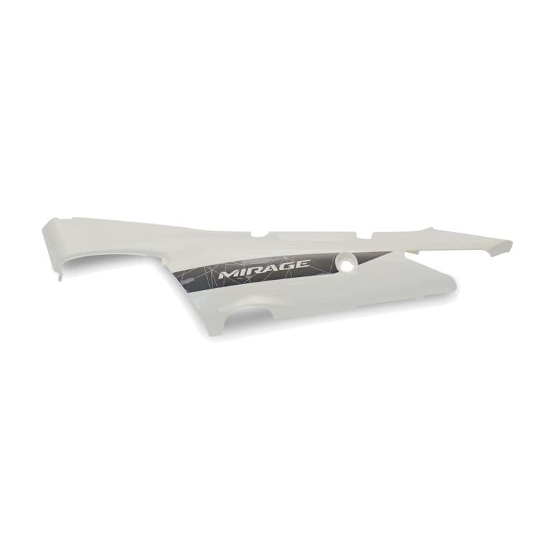 Cacha Trasera Izquierda Blanco Perlado Corven Mirage 22