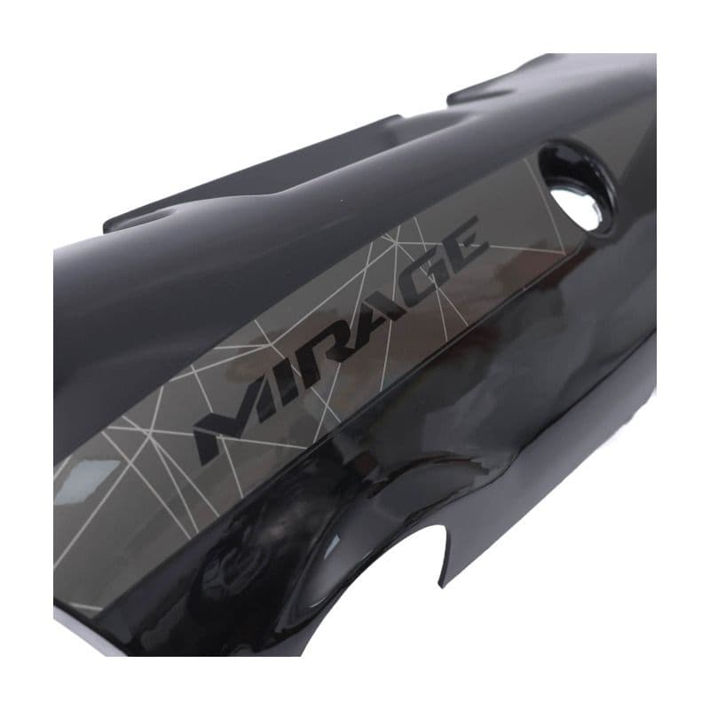 Cacha Trasera Izquierda Negro R2 Corven Mirage 22 Original