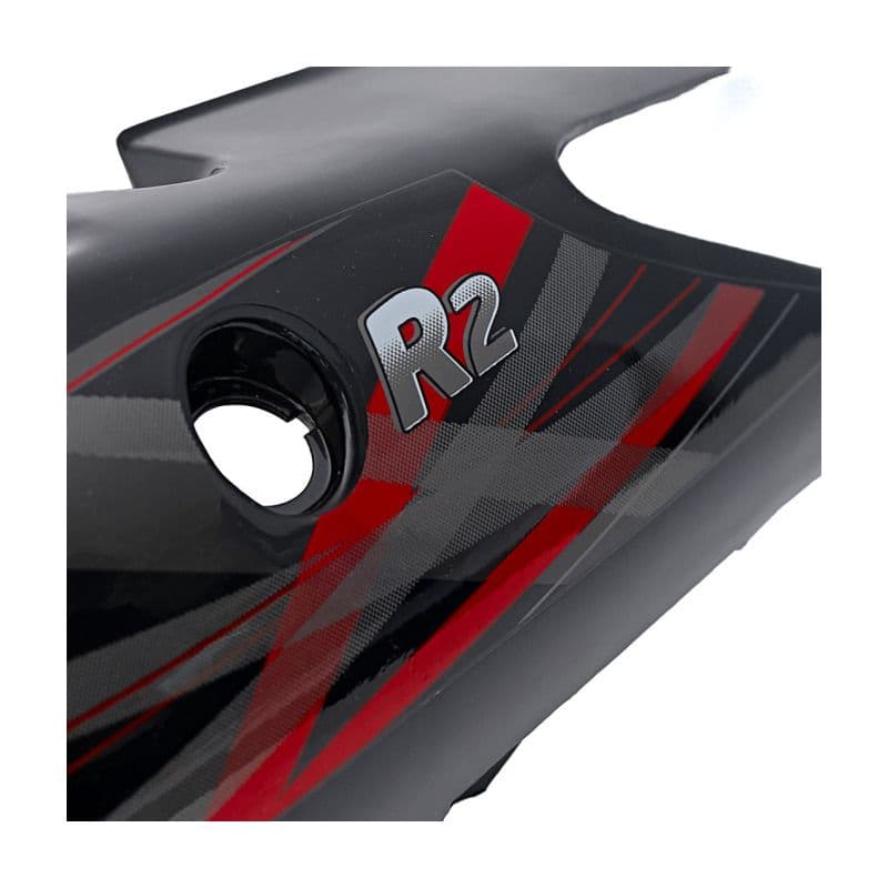 Cacha Trasera Izquierda Negro R2 Corven Mirage 110 R2 Orig.