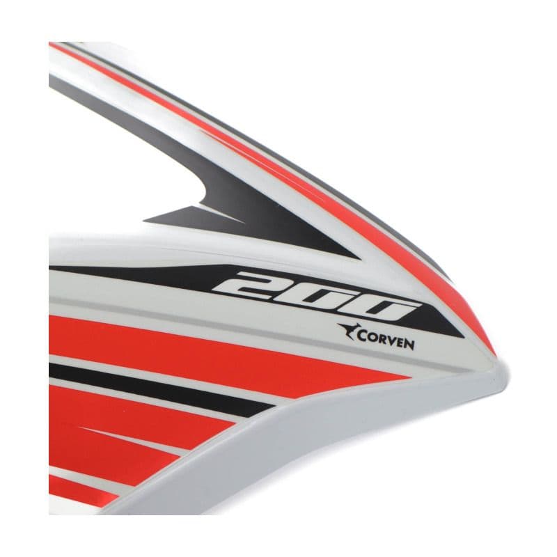 Carenado Lat. Del Der 200 R4 Blanco Corven Triax 200 R4