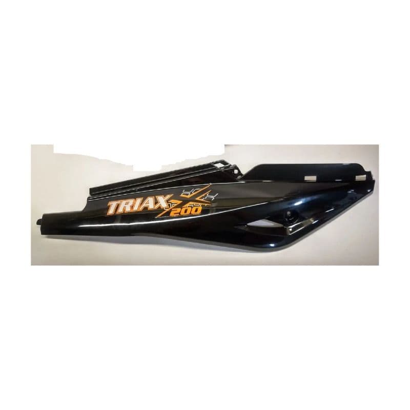 Carenado Lat. Trasero Izq. Negro Corven Triax 200 R2 Orig.