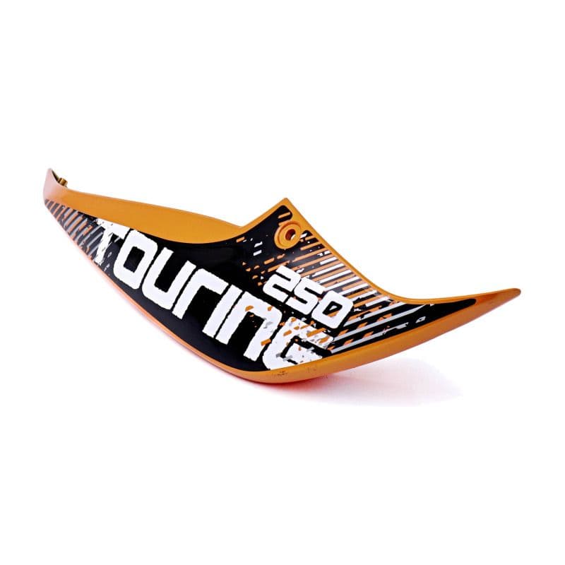 Lateral Izquierdo De Tanque Naranja Corven Touring 250 Orig.