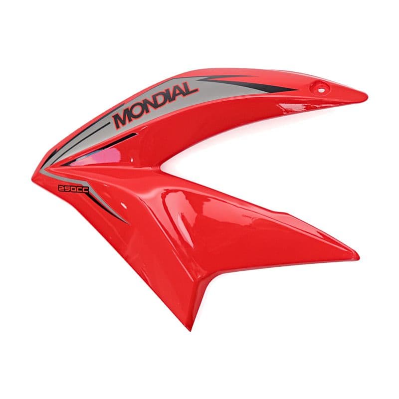 Carenado Delantero Izquierdo Rojo Td Mondial Td 250 Original
