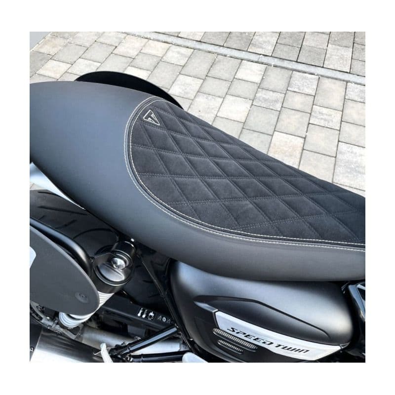 Asiento Cafe Racer Gris Triumph Speed Twin 1200 Original