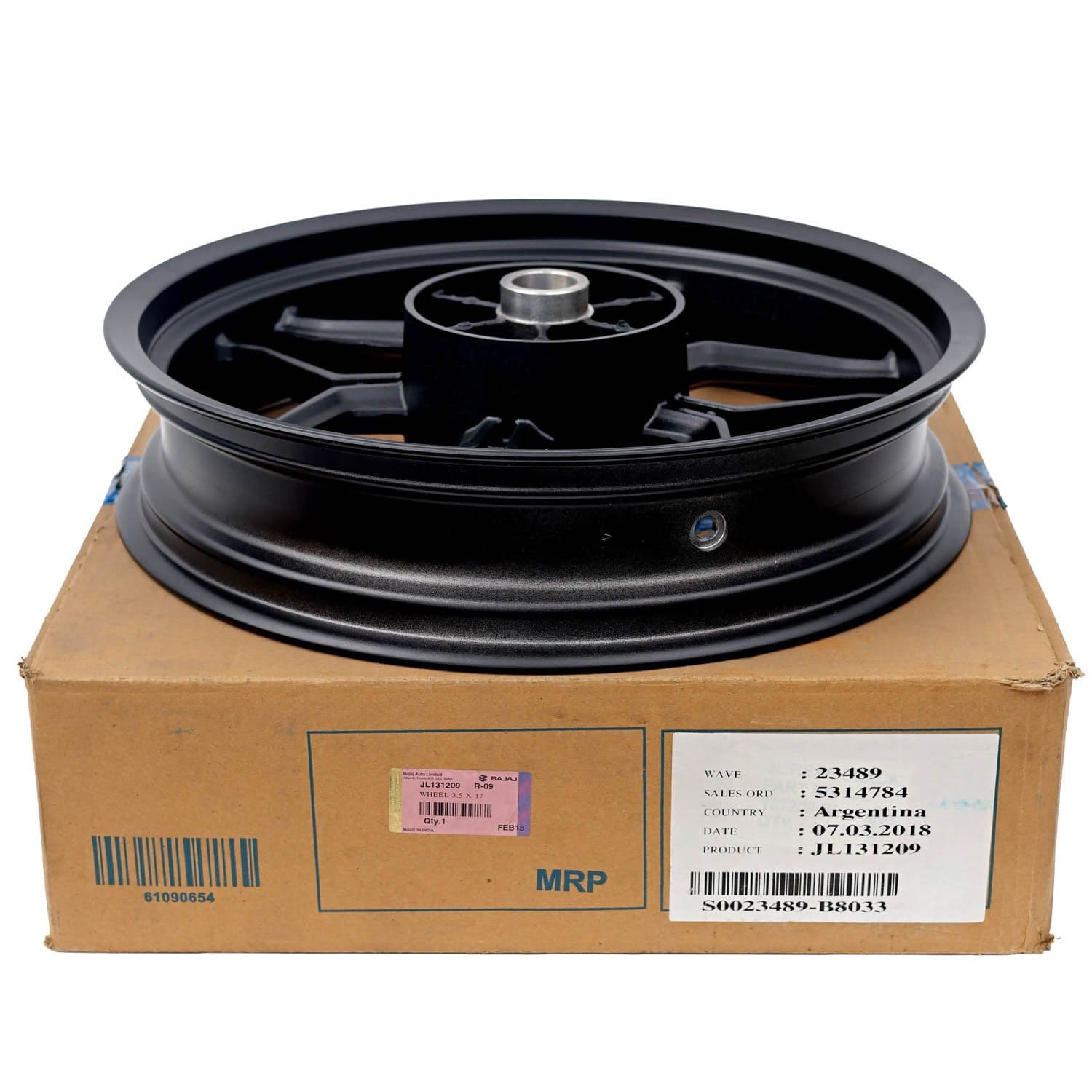 Llanta 3.5x17 Bajaj Roueser Ns 200 Original