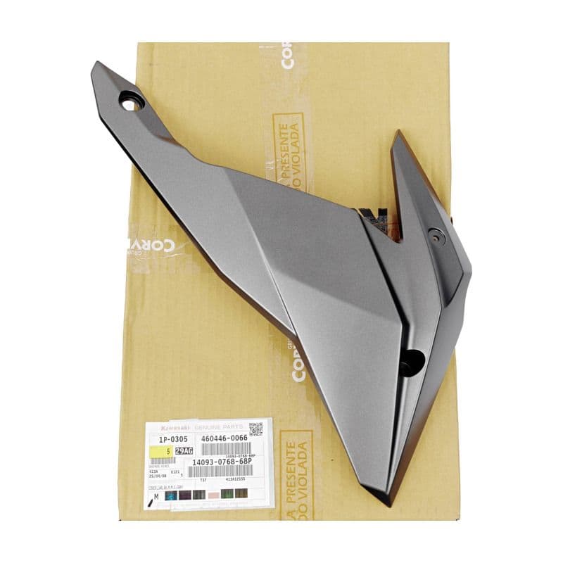 Cubre Inferior Derecho Gris Met. Mate Kawasaki Z500 Original
