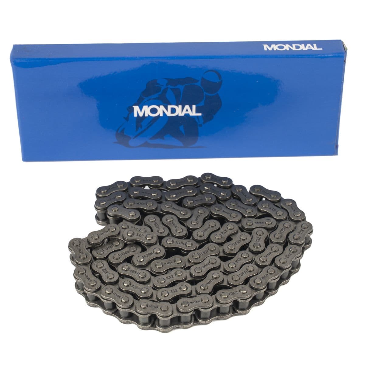 Cadena De Transmision 428 H X 110 Eslabones Mondial