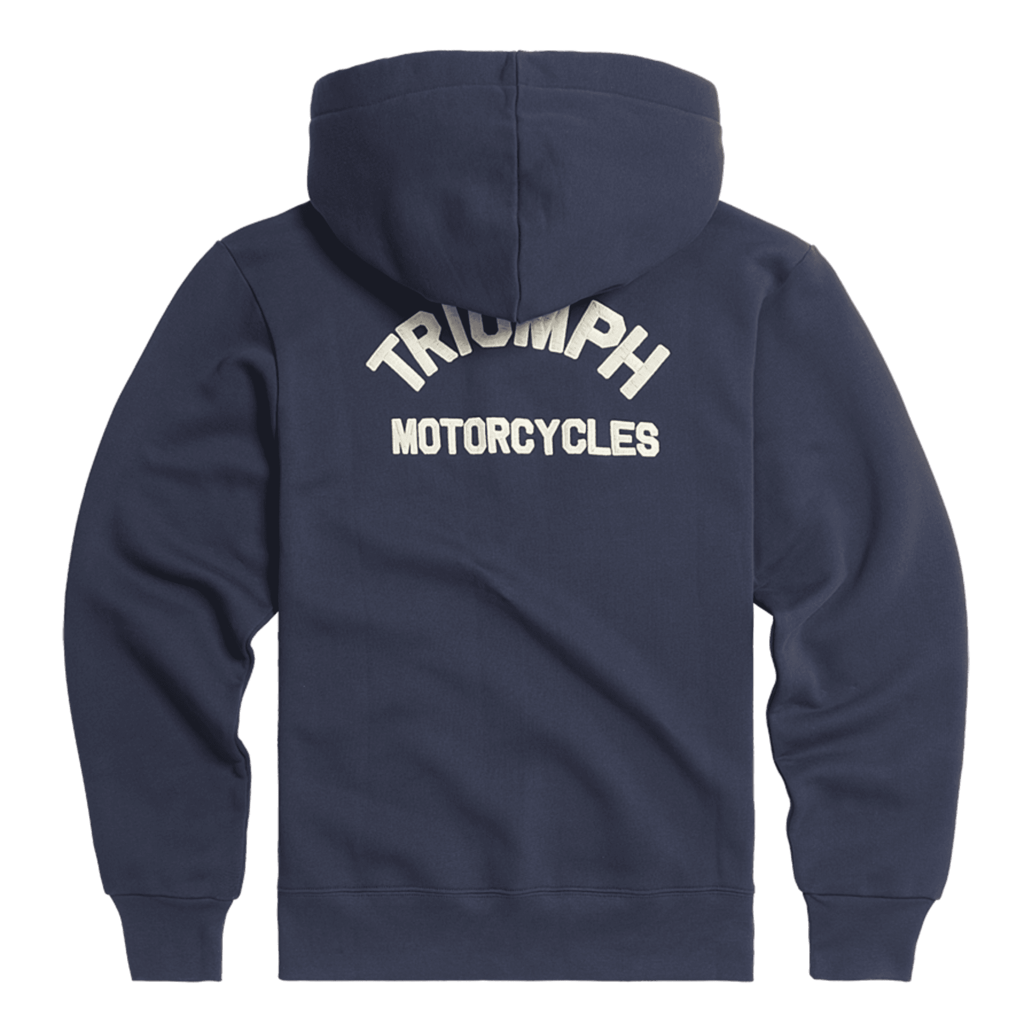 Campera Algodon Con Capucha Hoodie Azul Marino Dolan Triumph