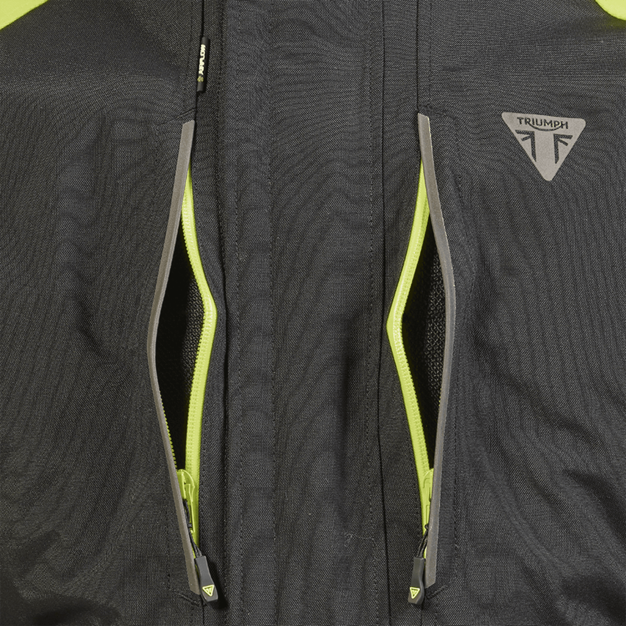 Campera Moto Touring Protecciones Hombre Visibilidad Triumph